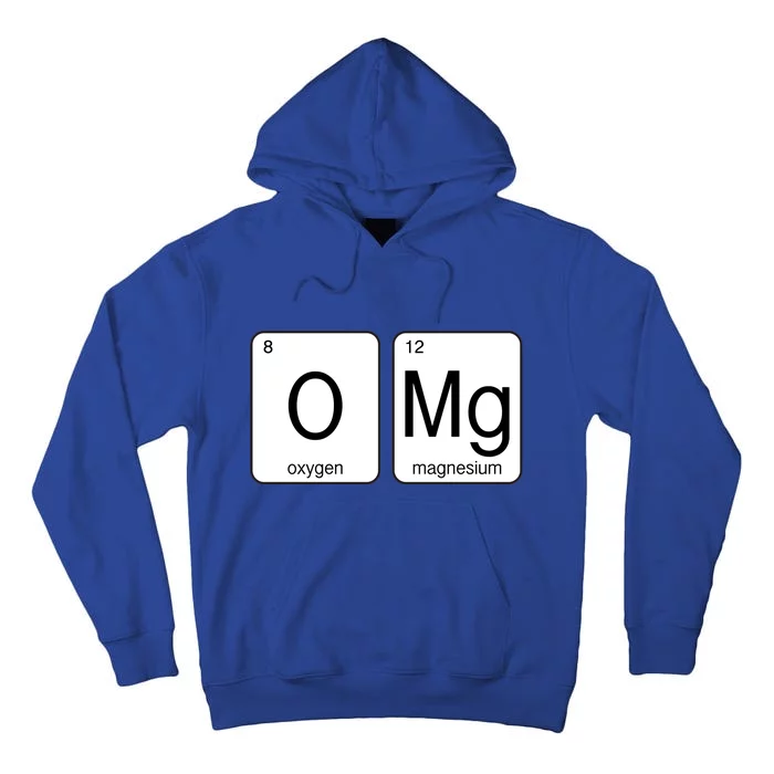 OMG Periodic Table Chemistry Joke Tall Hoodie