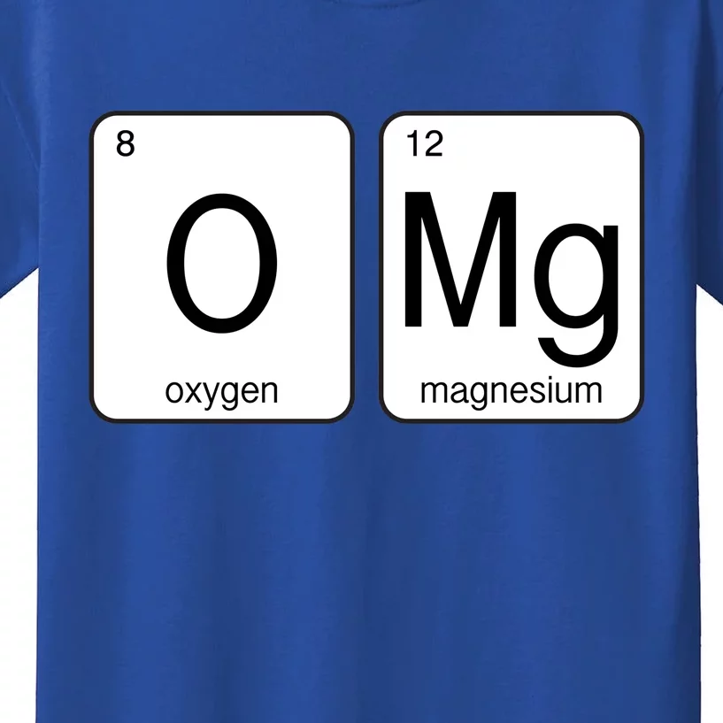 OMG Periodic Table Chemistry Joke Kids T-Shirt