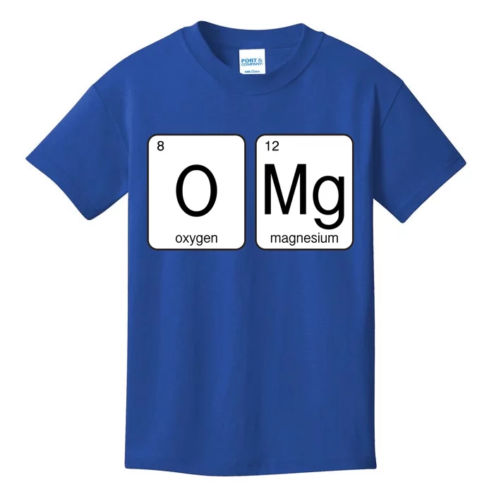 OMG Periodic Table Chemistry Joke Kids T-Shirt