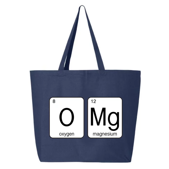 OMG Periodic Table Chemistry Joke 25L Jumbo Tote