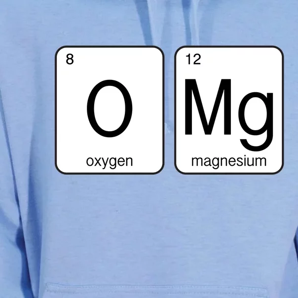 OMG Periodic Table Chemistry Joke Unisex Surf Hoodie