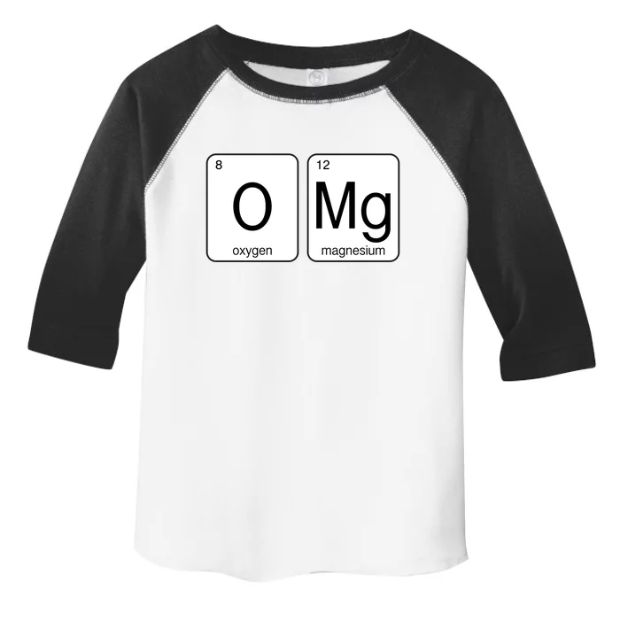 OMG Periodic Table Chemistry Joke Toddler Fine Jersey T-Shirt