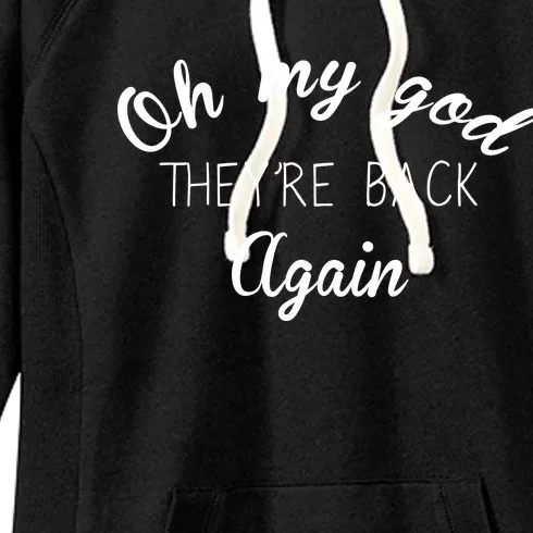 OMG They're Back Again Classic Music Band Women's Fleece Hoodie