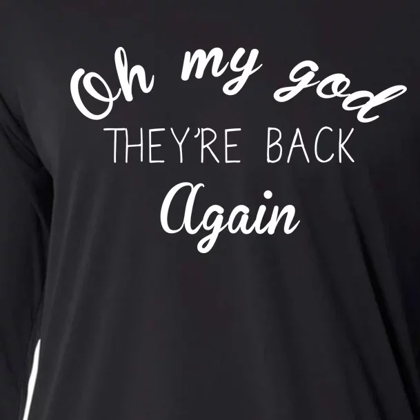 OMG They're Back Again Classic Music Band Cooling Performance Long Sleeve Crew