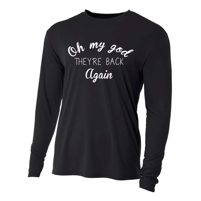 OMG They're Back Again Classic Music Band Cooling Performance Long Sleeve Crew