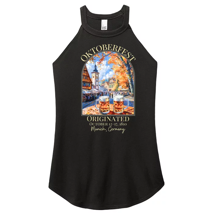 Oktoberfest Munich Germany Women’s Perfect Tri Rocker Tank