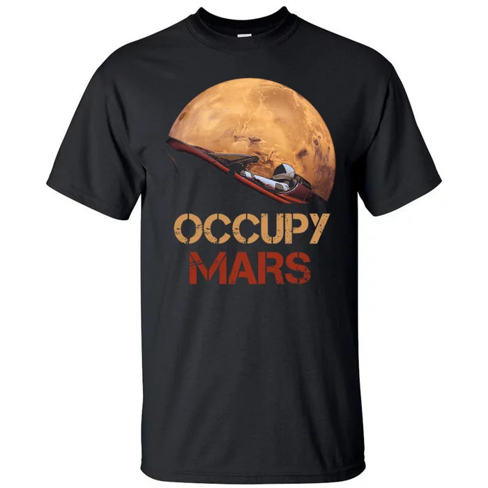 Occupy Mars Gift Tall T-Shirt