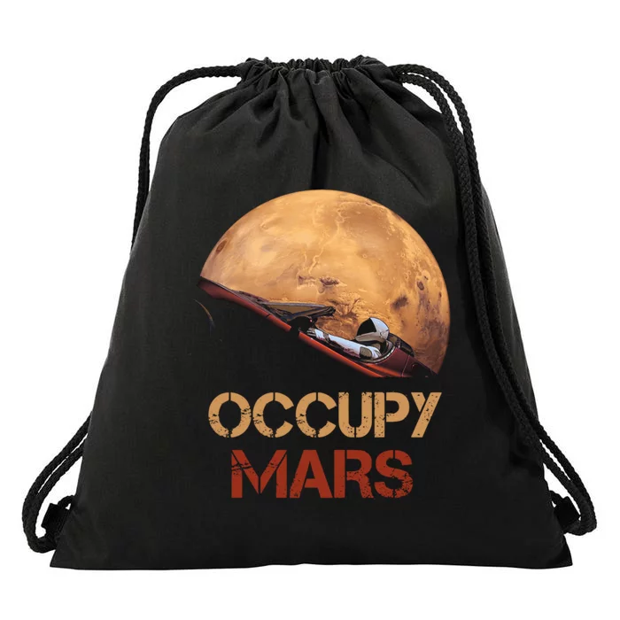 Occupy Mars Gift Drawstring Bag