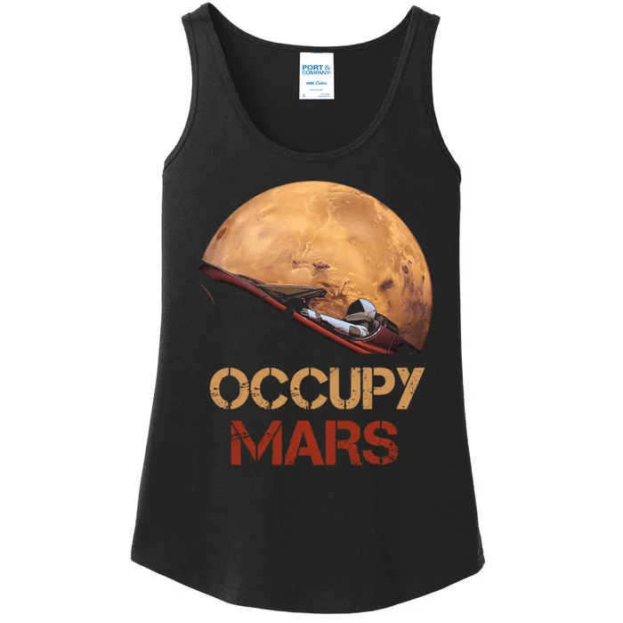 Occupy Mars Gift Ladies Essential Tank