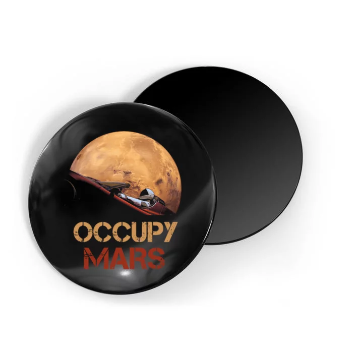 Occupy Mars Gift Magnet