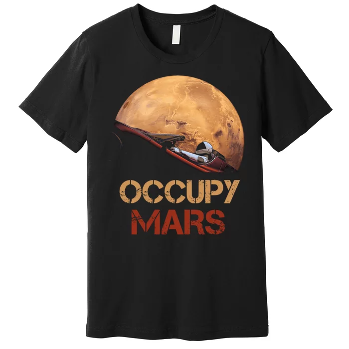 Occupy Mars Gift Premium T-Shirt