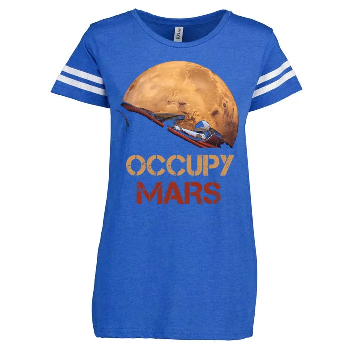 Occupy Mars Gift Enza Ladies Jersey Football T-Shirt