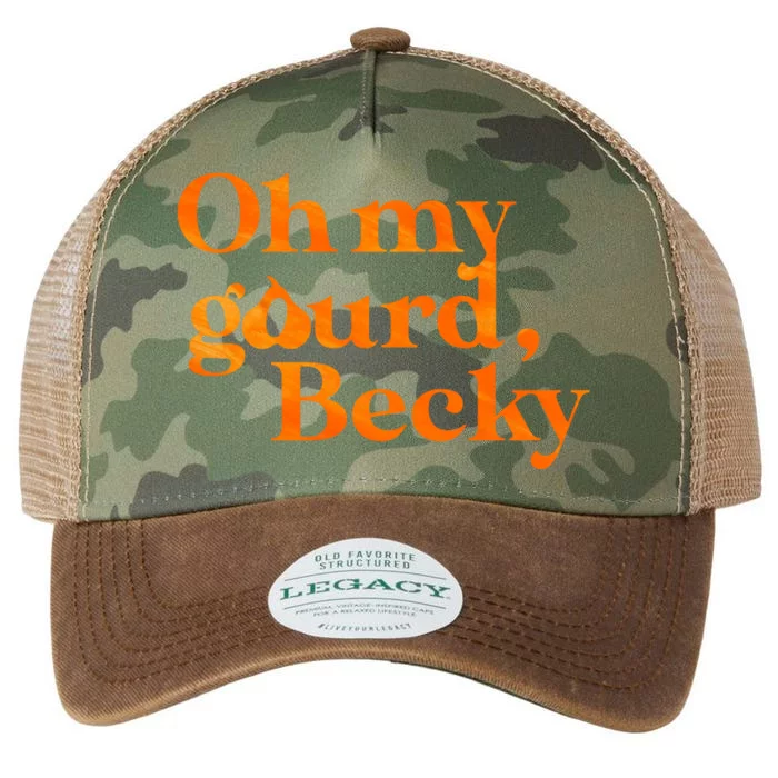 Oh My Gourd Becky Funny Legacy Tie Dye Trucker Hat