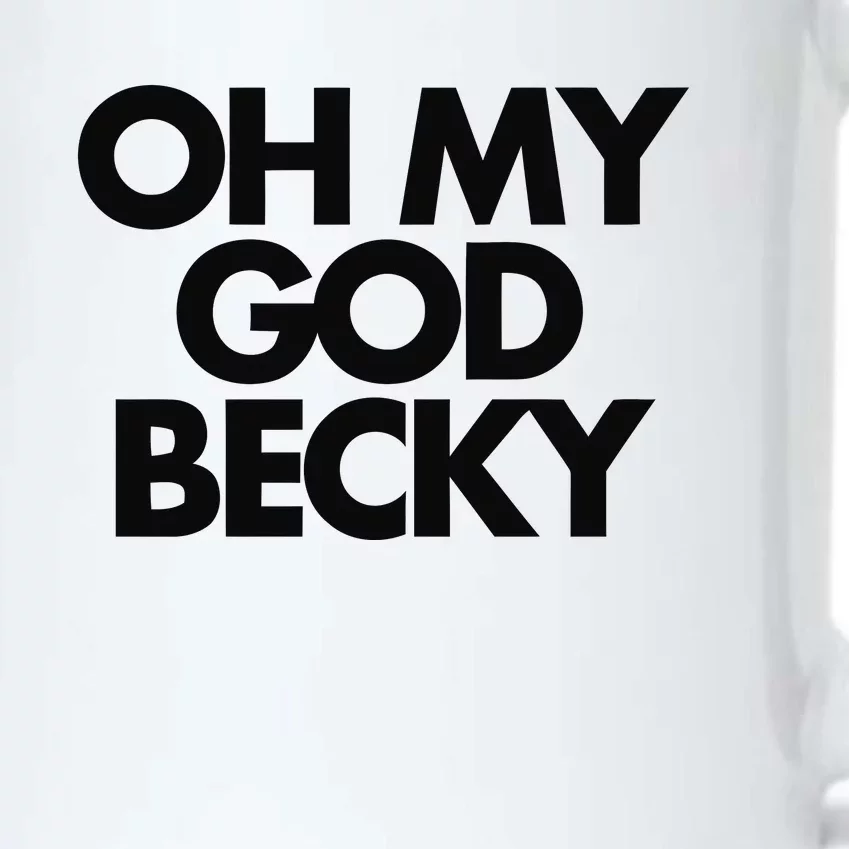 Oh My God Becky Black Color Changing Mug