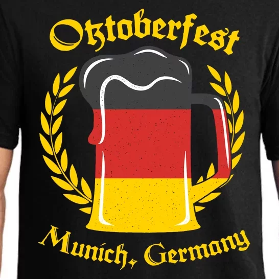 Oktoberfest Munich Germany Flag Mug Pajama Set