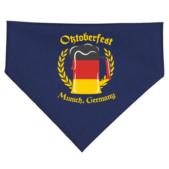 Oktoberfest Munich Germany Flag Mug USA-Made Doggie Bandana