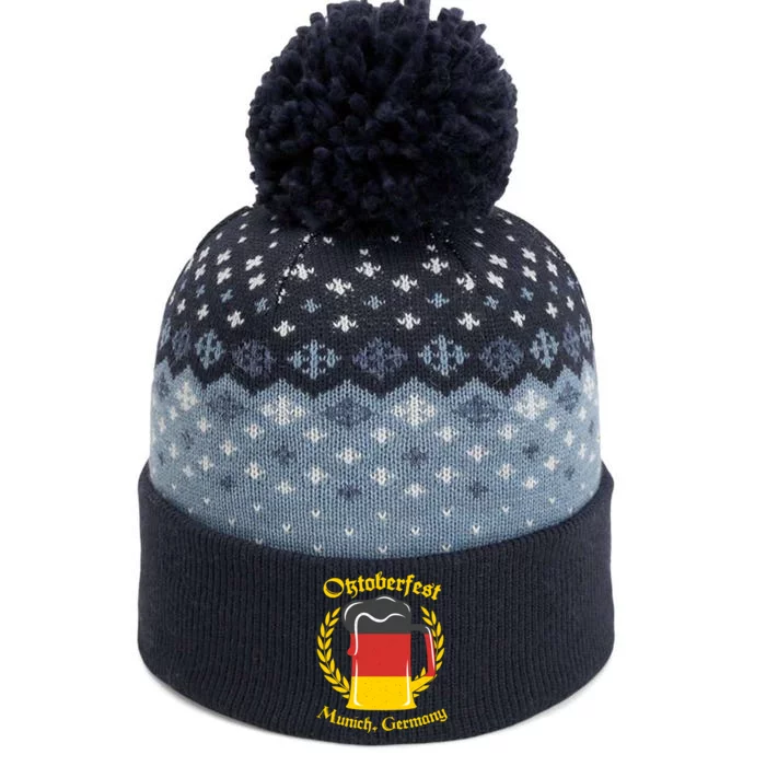 Oktoberfest Munich Germany Flag Mug The Baniff Cuffed Pom Beanie