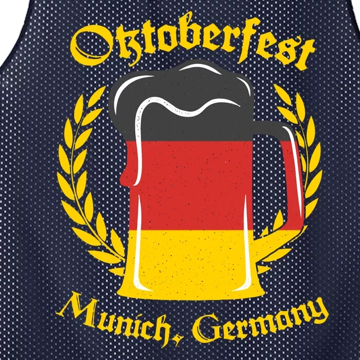 Oktoberfest Munich Germany Flag Mug Mesh Reversible Basketball Jersey Tank