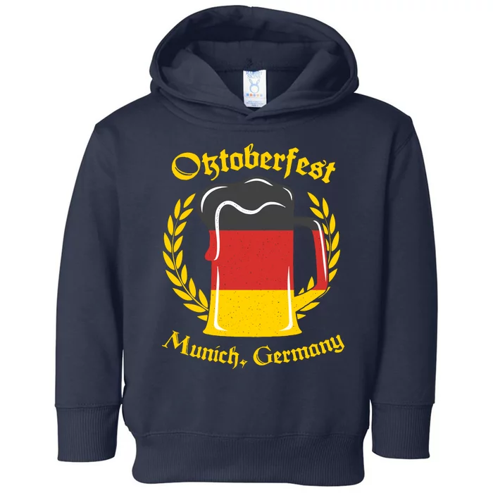 Oktoberfest Munich Germany Flag Mug Toddler Hoodie