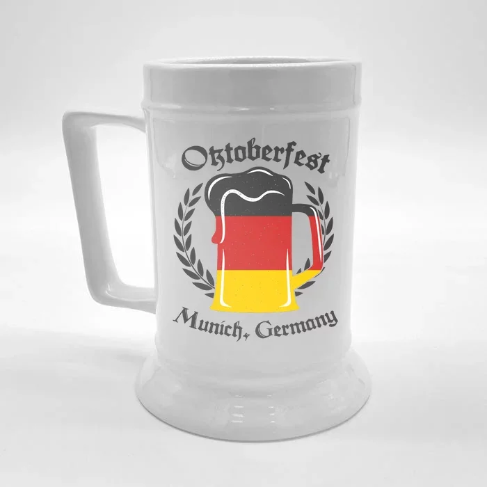 Oktoberfest Munich Germany Flag Mug Front & Back Beer Stein