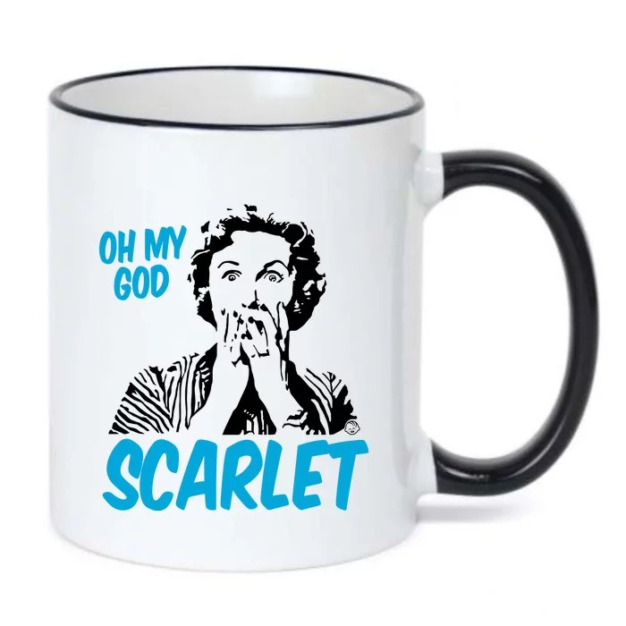 Oh My God Scarlet Black Color Changing Mug