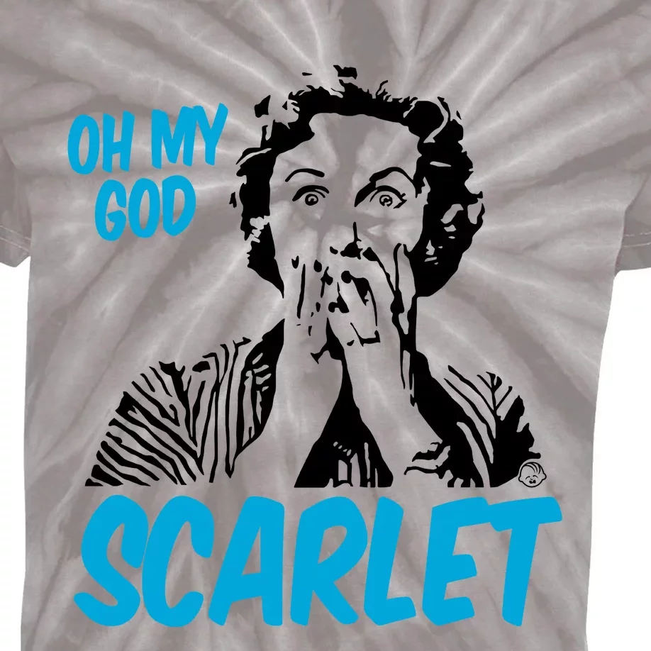 Oh My God Scarlet Kids Tie-Dye T-Shirt