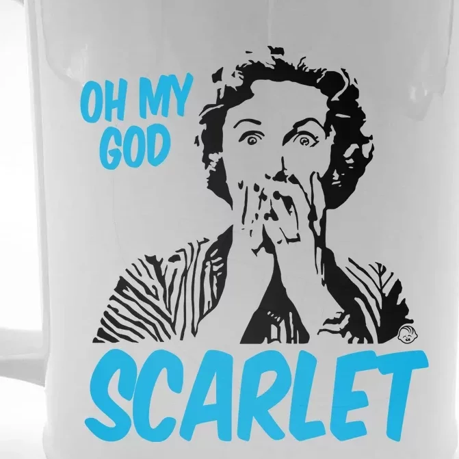 Oh My God Scarlet Front & Back Beer Stein