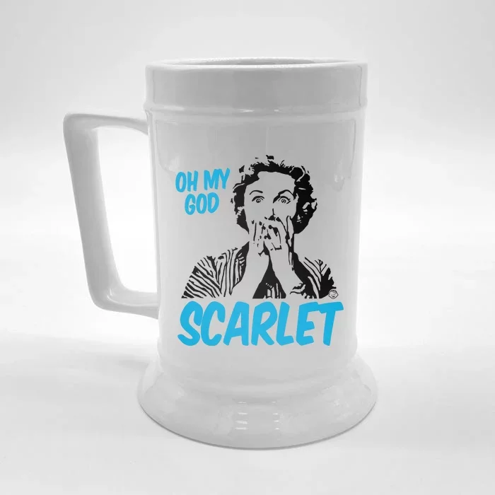 Oh My God Scarlet Front & Back Beer Stein