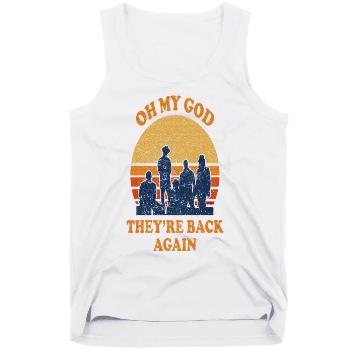 Oh My God Theyre Back Again Boy Band Tank Top