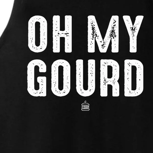 Oh My Gourd Punsgiving.Funny Group Ladies Tri-Blend Wicking Tank