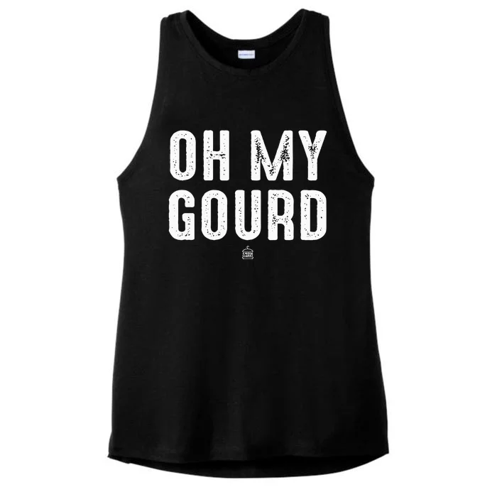 Oh My Gourd Punsgiving.Funny Group Ladies Tri-Blend Wicking Tank