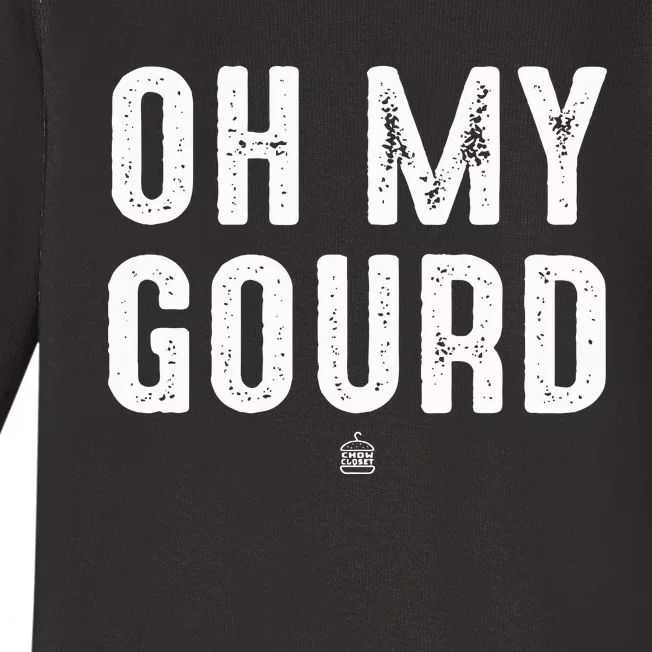 Oh My Gourd Punsgiving.Funny Group Baby Long Sleeve Bodysuit