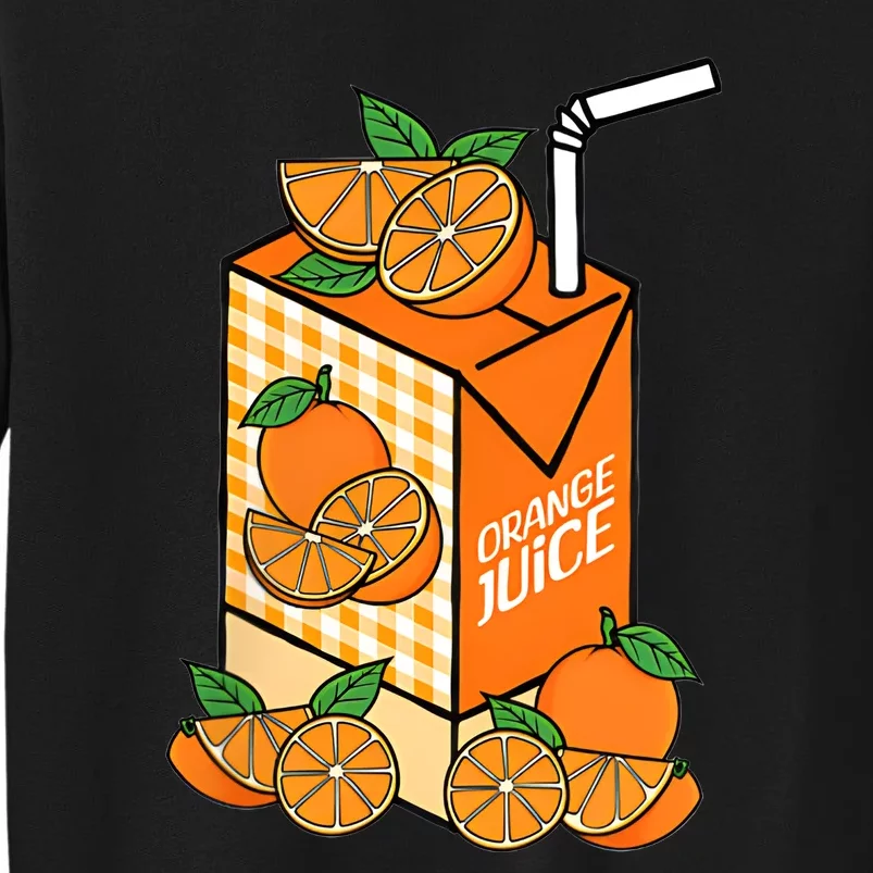 Orange My Heart Has Changed My Soul Has Changed Juice Sweatshirt