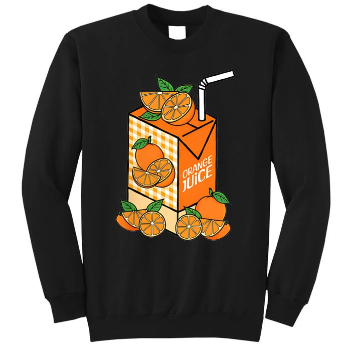 Orange My Heart Has Changed My Soul Has Changed Juice Sweatshirt