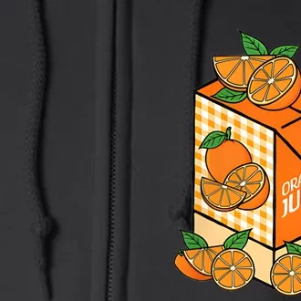 Orange My Heart Has Changed My Soul Has Changed Juice Full Zip Hoodie