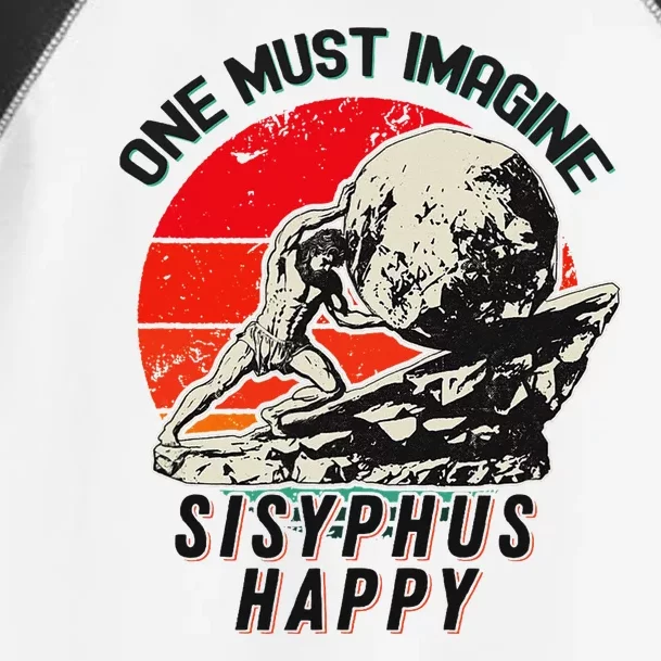 One Must Imagine Sisyphus Happy Cool Sisyphus Meme Toddler Fine Jersey T-Shirt