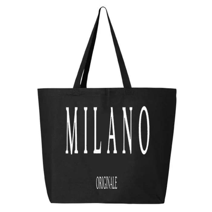 Original Milano Italy Word 25L Jumbo Tote