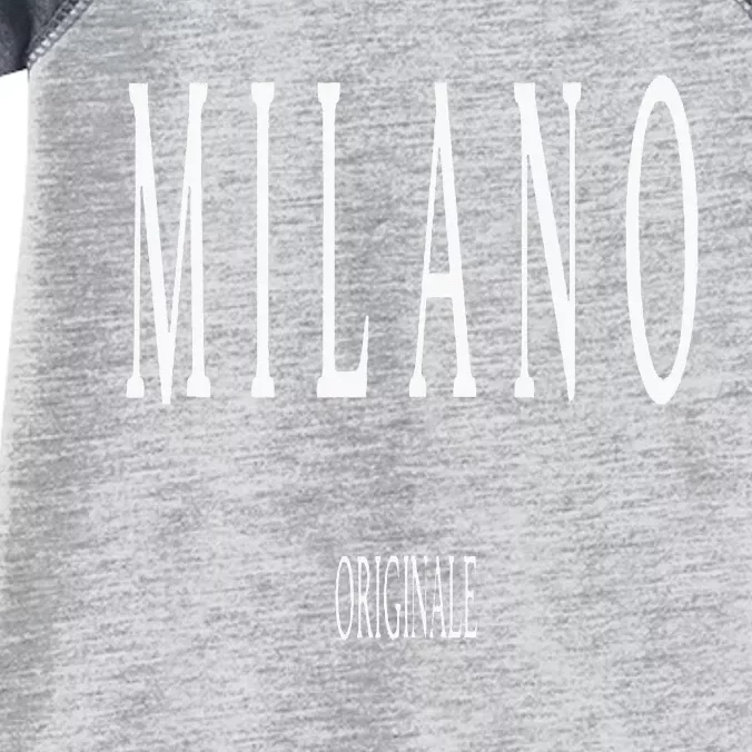 Original Milano Italy Word Infant Baby Jersey Bodysuit