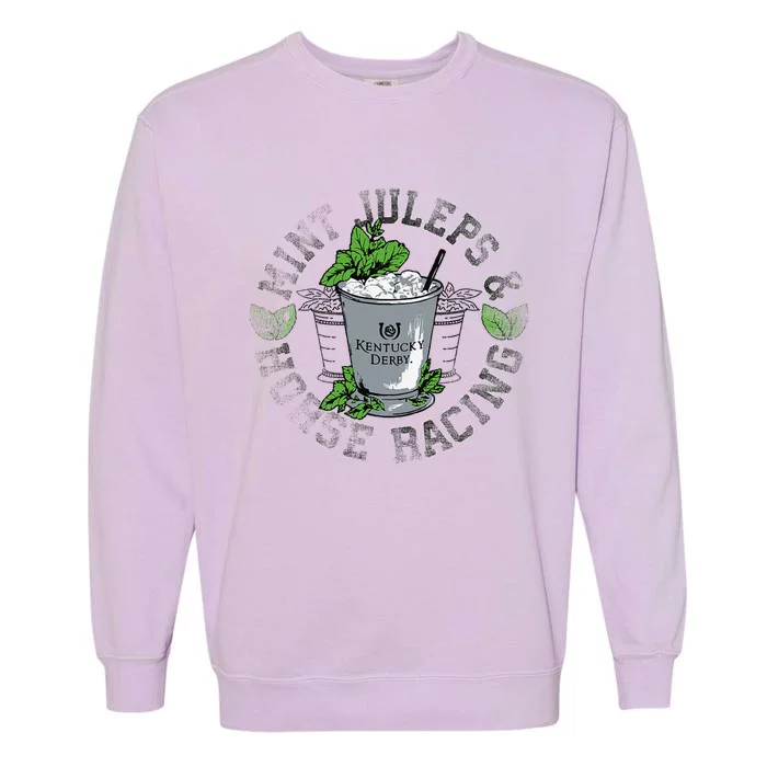 Officially Mint Juleps Vintage Garment-Dyed Sweatshirt