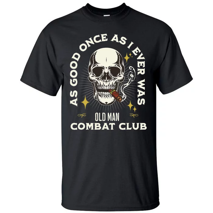 Old Man Jiu Jitsu Combat Club BJJ Martial Arts MMA Tall T-Shirt