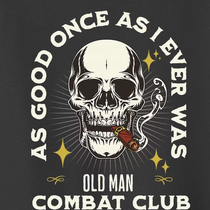 Old Man Jiu Jitsu Combat Club BJJ Martial Arts MMA Toddler T-Shirt