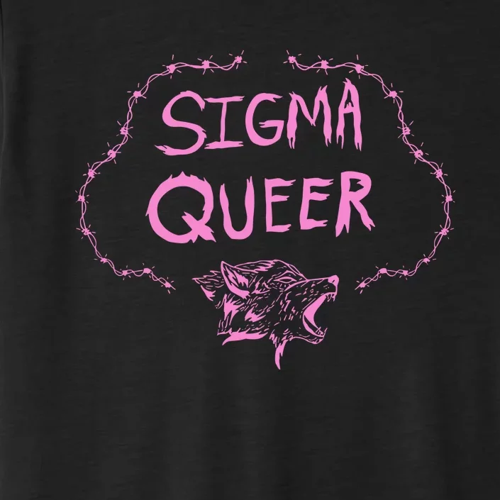 Oat Milk Lady Sigma Queer Wolf ChromaSoft Performance T-Shirt