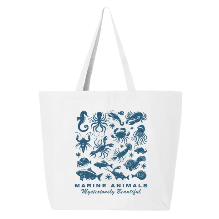 Ocean Marine Life Collection Sea Life Lover 25L Jumbo Tote