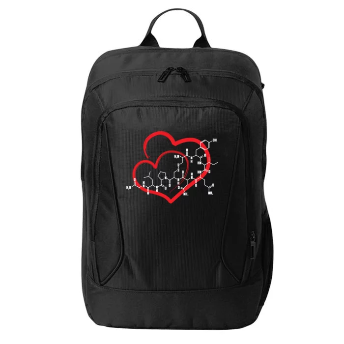 Oxytocin Molecule Love Meaningful Gift Science Teacher Valentines Day Meaningful City Backpack