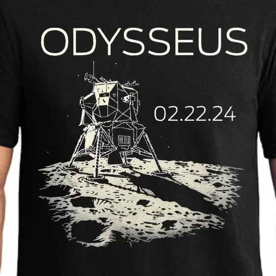 Odysseus Moon Lander S.Pacecraft M.Oon Landing Pajama Set