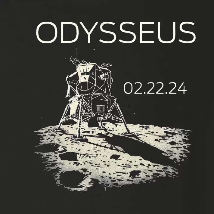 Odysseus Moon Lander S.Pacecraft M.Oon Landing Toddler Long Sleeve Shirt