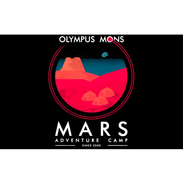 Olympus Mons Mars Adventure Camp Bumper Sticker