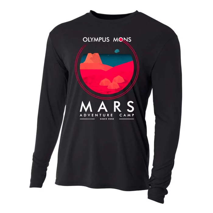 Olympus Mons Mars Adventure Camp Cooling Performance Long Sleeve Crew