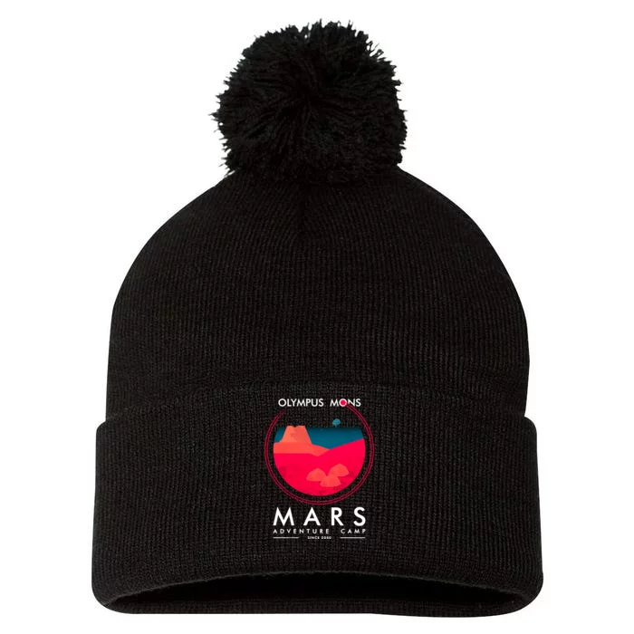 Olympus Mons Mars Adventure Camp Pom Pom 12in Knit Beanie