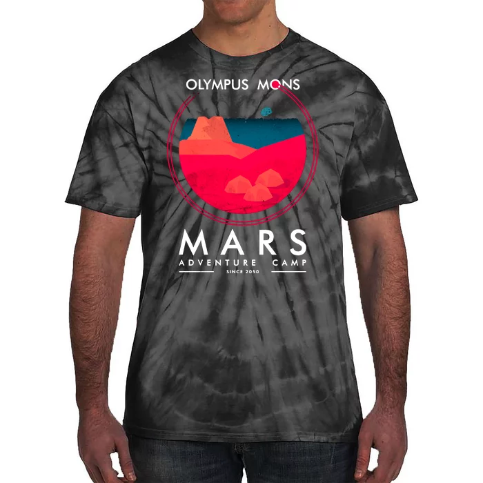 Olympus Mons Mars Adventure Camp Tie-Dye T-Shirt